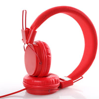 HKM-715987 Wired Headset with In-Line Microphone for PC Use - Comfortable Over-Ear Design