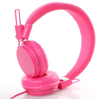 HKM-715987 Wired Headset with In-Line Microphone for PC Use - Comfortable Over-Ear Design