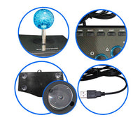 HKM-716115 Wired Arcade Joystick for PS3 with Turbo and Semi-Auto Burst Function