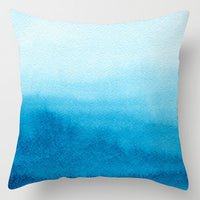 HKM-716307 Super Soft Printed Cushion Cover - Brushed Cloth & Imitation Linen, 45x45cm