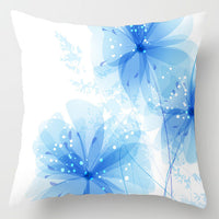 HKM-716307 Super Soft Printed Cushion Cover - Brushed Cloth & Imitation Linen, 45x45cm