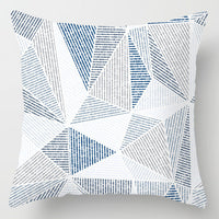 HKM-716307 Super Soft Printed Cushion Cover - Brushed Cloth & Imitation Linen, 45x45cm