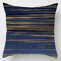 HKM-716307 Super Soft Printed Cushion Cover - Brushed Cloth & Imitation Linen, 45x45cm