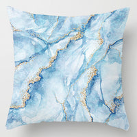 HKM-716307 Super Soft Printed Cushion Cover - Brushed Cloth & Imitation Linen, 45x45cm