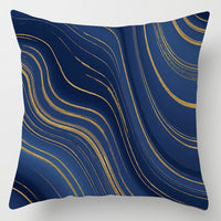 HKM-716307 Super Soft Printed Cushion Cover - Brushed Cloth & Imitation Linen, 45x45cm