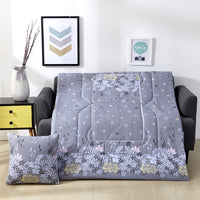 HKM-716563 Colorful Multifunctional Car Pillow and Quilt Set for Travel and Home Use