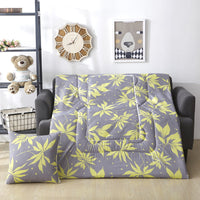 HKM-716563 Colorful Multifunctional Car Pillow and Quilt Set for Travel and Home Use