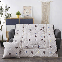 HKM-716563 Colorful Multifunctional Car Pillow and Quilt Set for Travel and Home Use