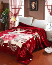 HKM-716563 Cozy Thickened Blanket for Ultimate Warmth and Comfort