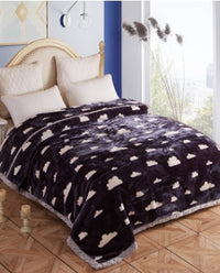 HKM-716563 Cozy Thickened Blanket for Ultimate Warmth and Comfort
