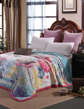HKM-716563 Cozy Thickened Blanket for Ultimate Warmth and Comfort