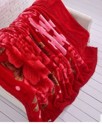 HKM-716563 Cozy Thickened Blanket for Ultimate Warmth and Comfort