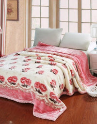 HKM-716563 Cozy Thickened Blanket for Ultimate Warmth and Comfort
