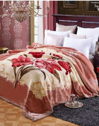 HKM-716563 Cozy Thickened Blanket for Ultimate Warmth and Comfort