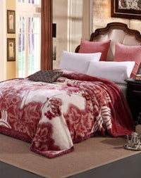 HKM-716563 Cozy Thickened Blanket for Ultimate Warmth and Comfort