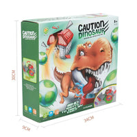 HKM-716819 Caution Dinosaur Educational Game for Kids Ages 3+, Fun Board Game Set