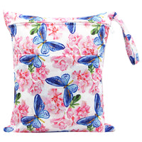 HKM-717075 Waterproof Diaper Storage Bag with Double Pockets – Versatile 30X36 Wet Bag for Baby Essentials