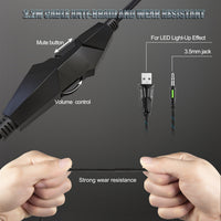 HKM-717459 ONIKUMA K19 RGB Gaming Headset with 50mm Speakers and Omnidirectional Microphone