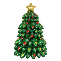 HKM-717523 Aluminum Foil Cartoon Christmas Tree Balloon Column Set - 9pcs