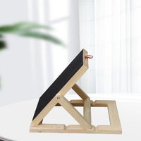 HKM-717843 Wooden Dog Scratch Board Nail File Board Drawable