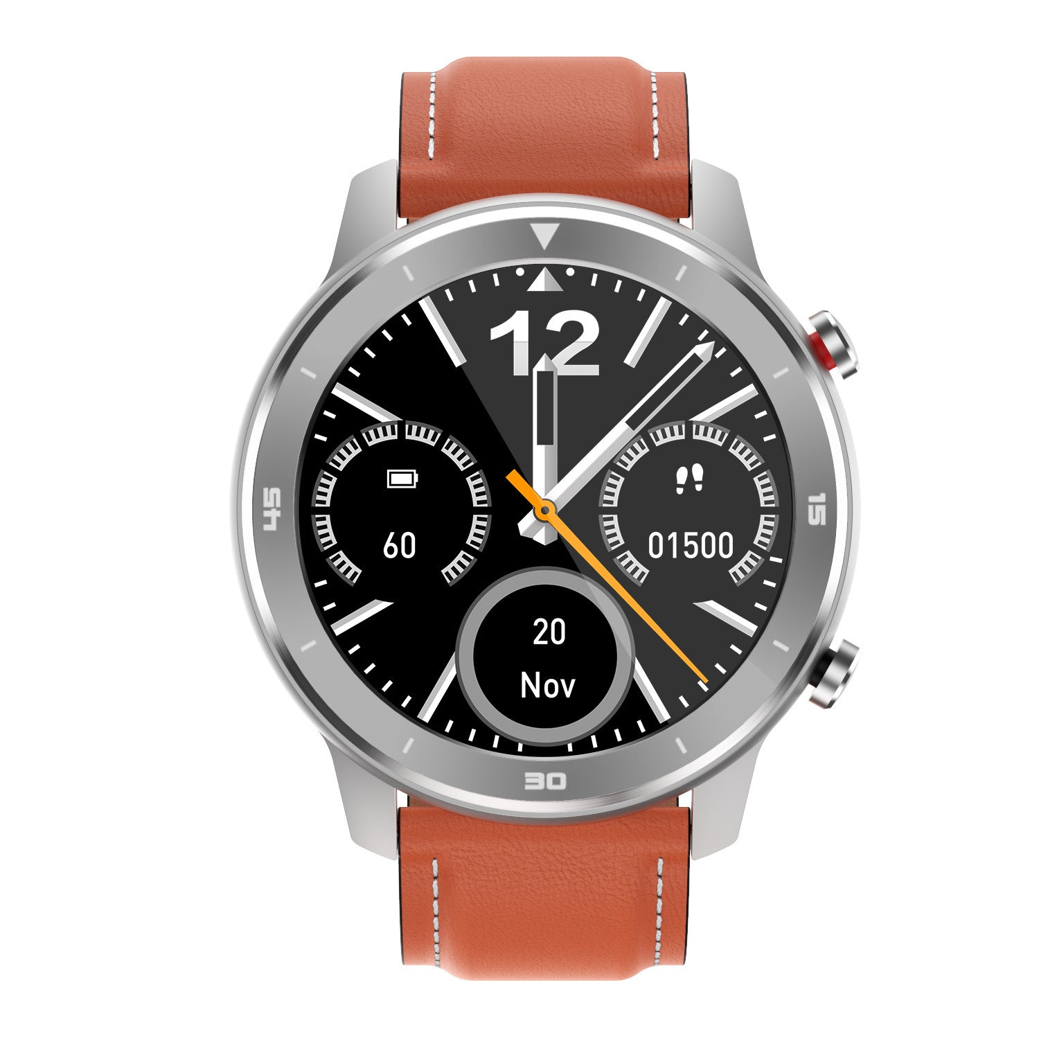 HKM-717907 DT78 Smart Sports Watch with IP68 Waterproof Rating, 1.3 Inch Color Display, Heart Rate Sensor, Compatible with Android & iOS