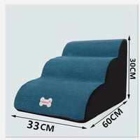 HKM-717907 Small Dog Climbing Ladder Slope Cushion – Multi-Gradient Colors Available