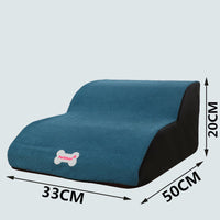 HKM-717907 Small Dog Climbing Ladder Slope Cushion – Multi-Gradient Colors Available
