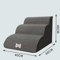 HKM-717907 Small Dog Climbing Ladder Slope Cushion – Multi-Gradient Colors Available