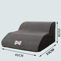 HKM-717907 Small Dog Climbing Ladder Slope Cushion – Multi-Gradient Colors Available