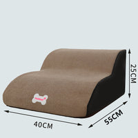 HKM-717907 Small Dog Climbing Ladder Slope Cushion – Multi-Gradient Colors Available