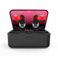HKM-718099 Wireless Headset with Digital Display and Gradient Color, Bluetooth 5.0, 20m Range, Stereo Sound, Voice Control, Multi-Point Connection