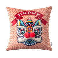 HKM-718227 Decorative Chinese Style Sofa Cushion - Various Sizes Available
