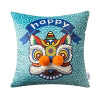 HKM-718227 Decorative Chinese Style Sofa Cushion - Various Sizes Available