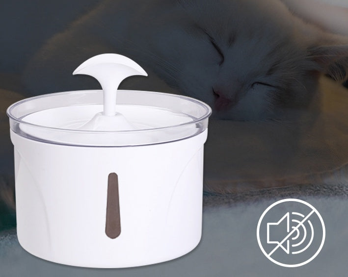 HKM-718419 Automatic Circulating Pet Water Dispenser with Filter - 2.5L Capacity for Cats and Dogs