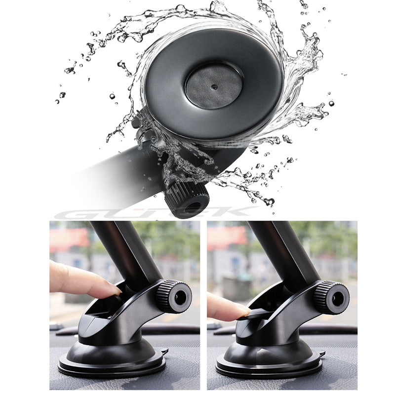 HKM-718611 Telescopic Mobile Phone Car Holder with Fixed Base for Trucks and Vehicles