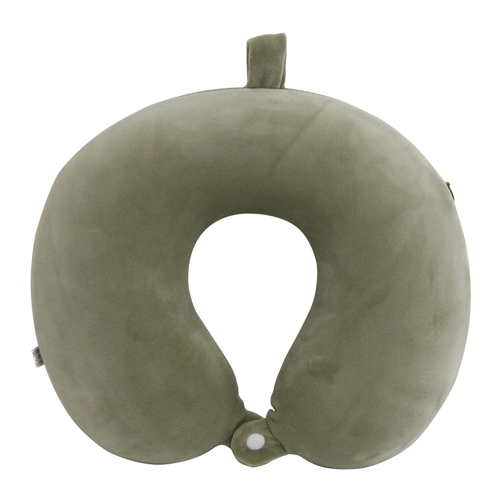 HKM-718675 U-Shaped Memory Foam Travel Pillow in Multiple Colors