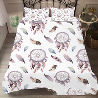 HKM-718867 3D Dream Catcher Bedding Set for 2.0m Bed - Polyester Twill, Digital Print, European Style