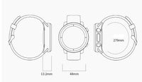 HKM-719059 L15 Smart Bracelet Watch for Kids, Adults, and Seniors - 1.3 Inch Screen, Lightweight Design