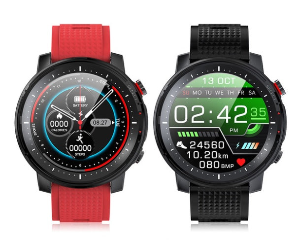 HKM-719059 L15 Smart Bracelet Watch for Kids, Adults, and Seniors - 1.3 Inch Screen, Lightweight Design