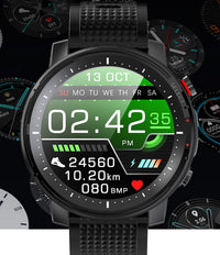 HKM-719059 L15 Smart Bracelet Watch for Kids, Adults, and Seniors - 1.3 Inch Screen, Lightweight Design