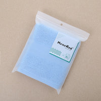 HKM-719123 Simple Double Satin Cotton Towel Set - Pure Color Options in Various Sizes