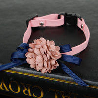 HKM-719251 Flower Pet Collar Necklace