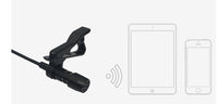 HKM-719251 Omnidirectional Lavalier Microphone with 3.5mm Connector for Voice Recording and Video Conferencing