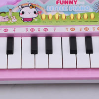 HKM-719507 25-Key Cartoon Electronic Keyboard Toy for Kids - Educational Musical Instrument