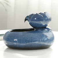 HKM-719571 Cat Water and Food Feeder in Resin – 19 x 10.5 x 20 cm