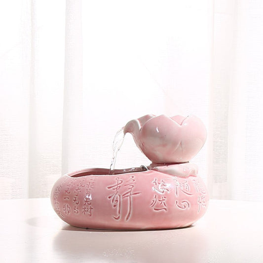 HKM-719571 Cat Water and Food Feeder in Resin – 19 x 10.5 x 20 cm