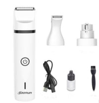 HKM-719635 Pet Shaver with Nail Sharpener, Trimmer, and Foot Hair Blades