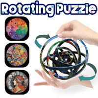 HKM-719699 3D Flip Rotating Puzzle Toy for Kids - Educational Decompression Toy for All Ages