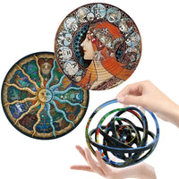HKM-719699 3D Flip Rotating Puzzle Toy for Kids - Educational Decompression Toy for All Ages