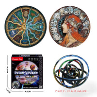 HKM-719699 3D Flip Rotating Puzzle Toy for Kids - Educational Decompression Toy for All Ages